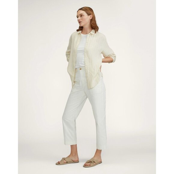 Everlane The Day Twist Sandals in Warm Khaki 8 New Womens Slides - Picture 9 of 10